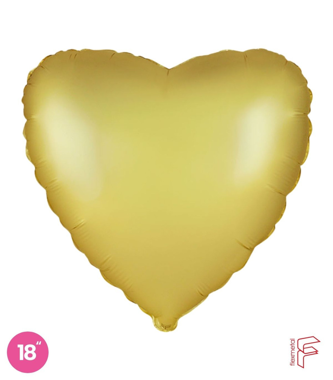 PALLONE FOIL 18" CUORE CHAMPAGNE B201500SPG