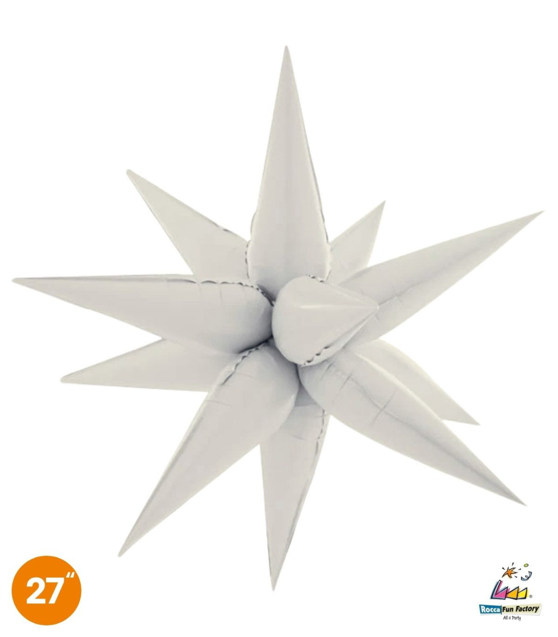 PALLONE FOIL KIT EXPLODING BIANCO CON VALVOLA 19402-01