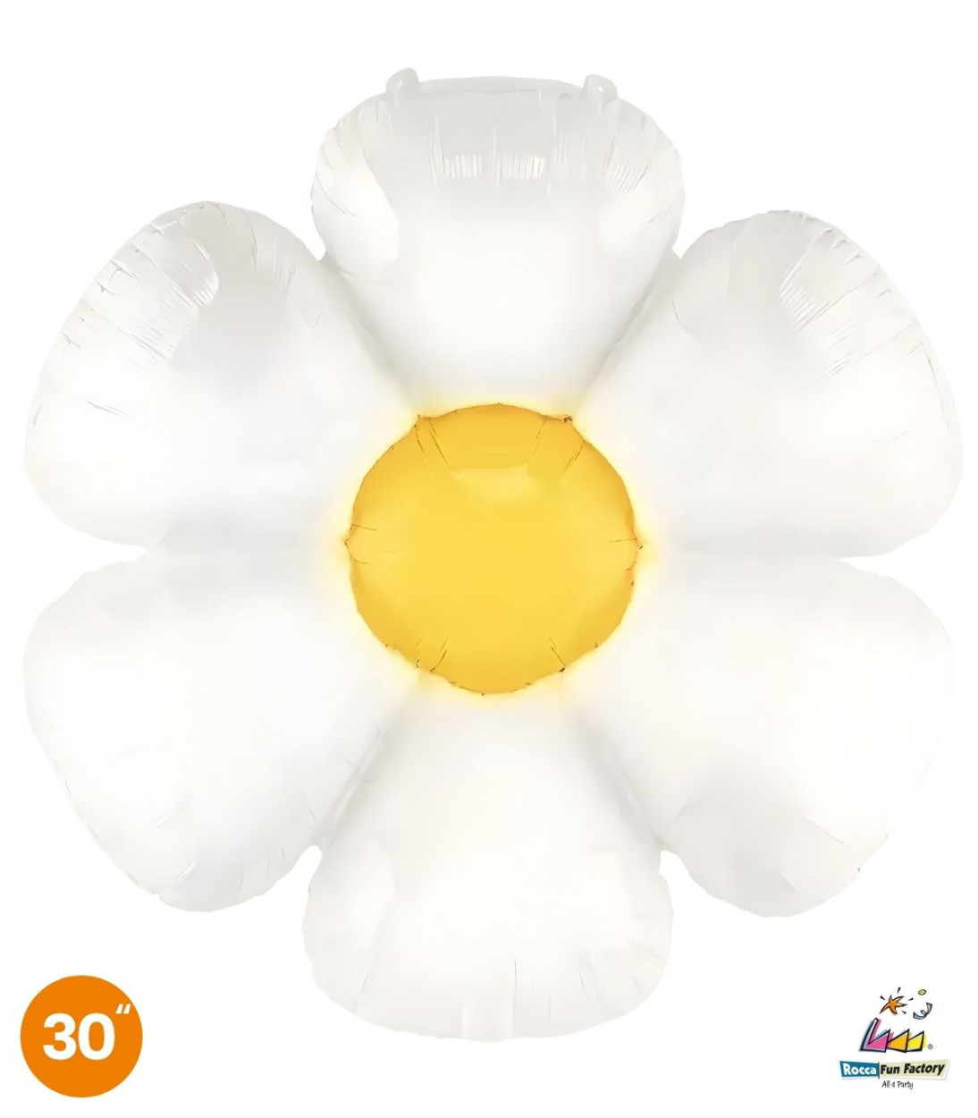 PALLONE FOIL SUPER SHAPE MARGHERITA BIANCA 19372-01