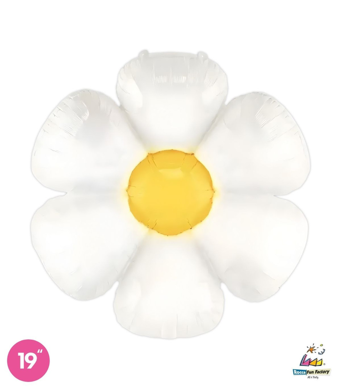 PALLONE FOIL 19" MARGHERITA BIANCA 19365-01