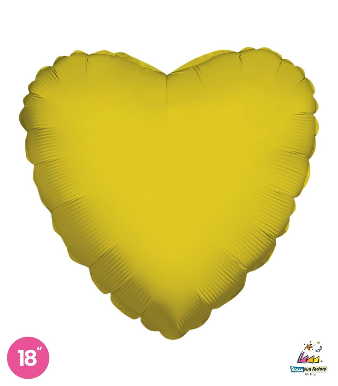 PALLONE FOIL 18" CUORE ORO 6580745-01