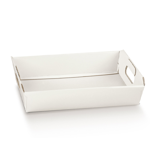CESTO FIBRA BIANCO 220X160X50 119121S
