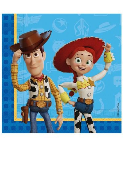 20 TOVAGLIOLI 33X33 TOY STORY 5 5PR98427