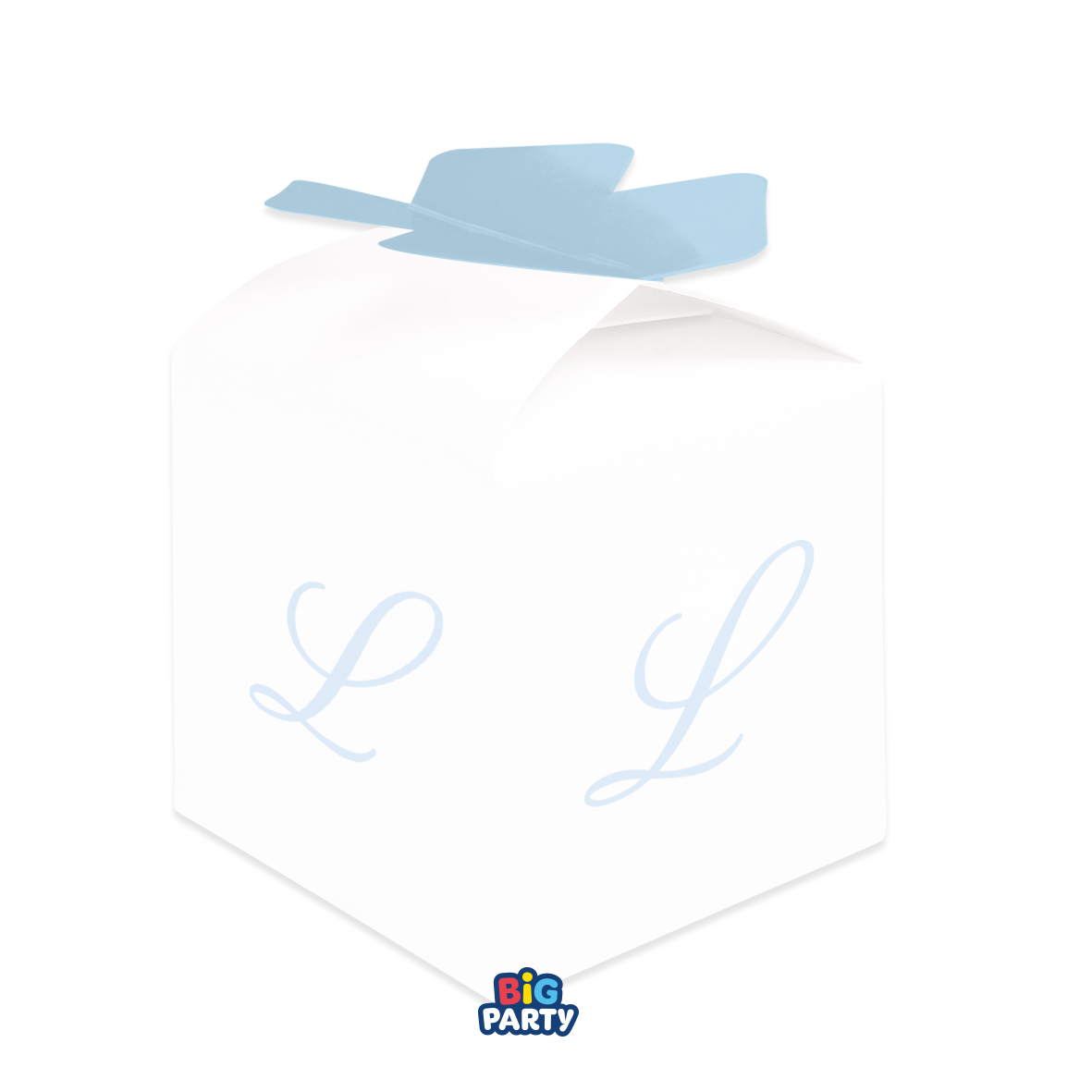 10 SCATOLINE CUBETTO FIOCCO L CELESTE 77427