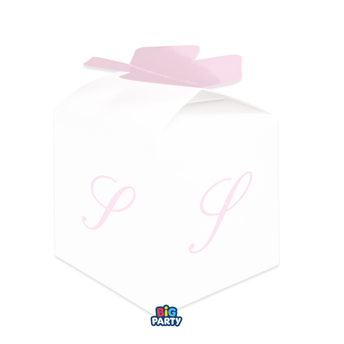 10 SCATOLINE CUBETTO FIOCCO S ROSA 77408