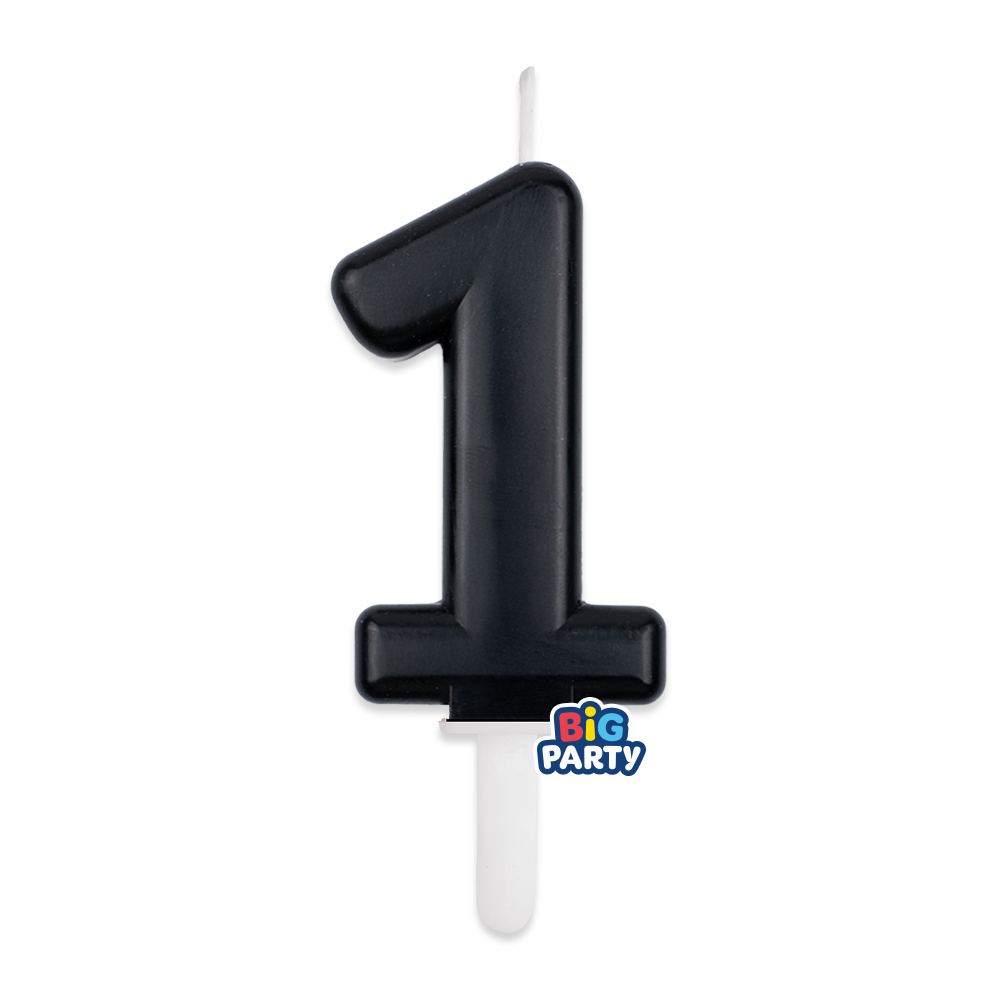 CANDELA 1 TINY PLUMP 7 CM NERO 77811