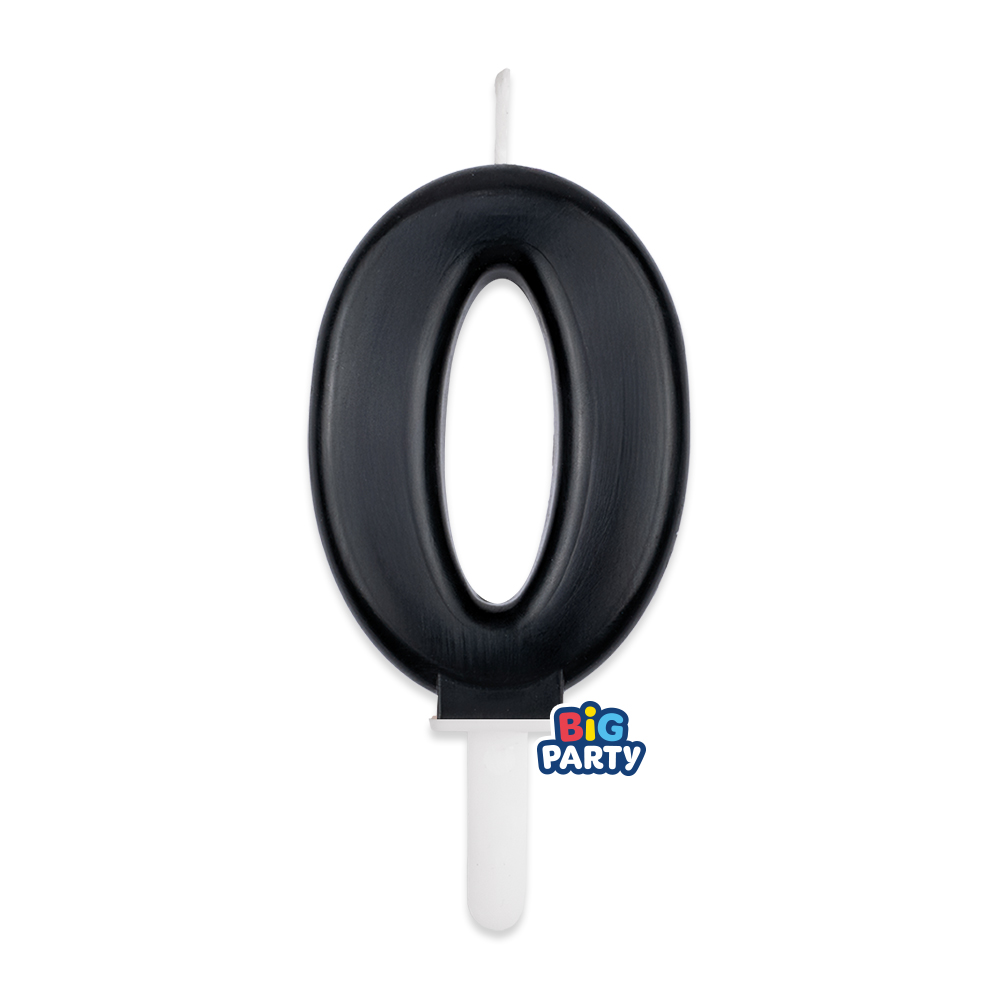 CANDELA 0 TINY PLUMP 7 CM NERO 77810