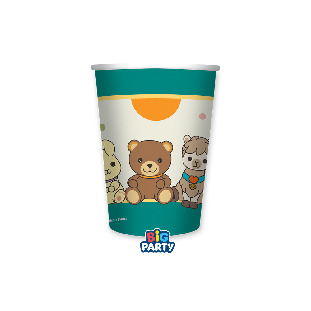 6 BICCHIERI TEDDY FRIENDS 77096