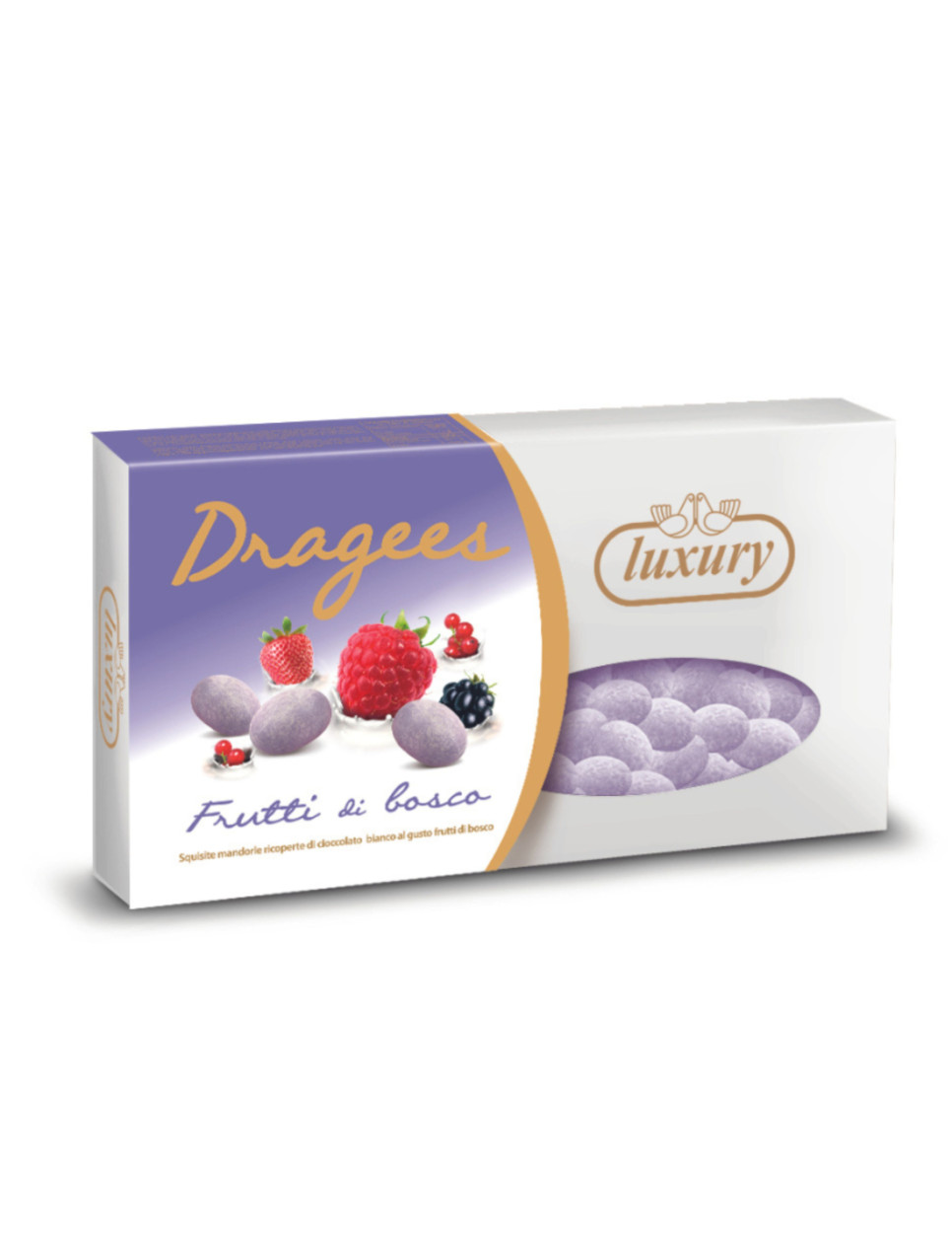 CONFETTI FRUTTI DI BOSCO SPOLVERATI 500GR. FBSP050