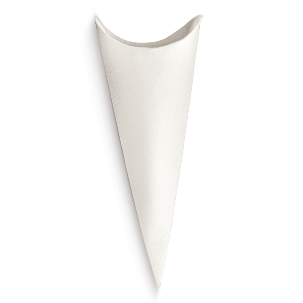 10 CONO FIBRA BIANCO 118978C