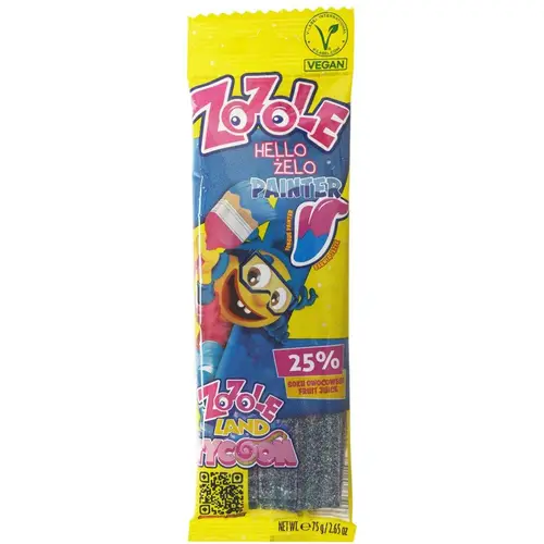 STRISCE ZOZOLE PAINTER BLUE FIZZY GR75 BAN105