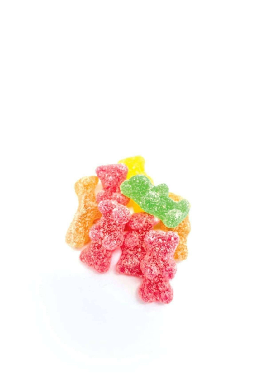 CARAMELLE A FORMA DI ORSETTI ACIDULI GOMMOSI 1KG CAR488