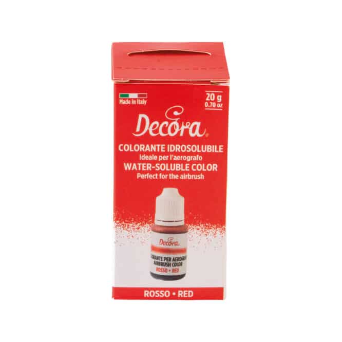 COLORANTE LIPOSOLUBILE PER AEROGRAFO ROSSO 9261712