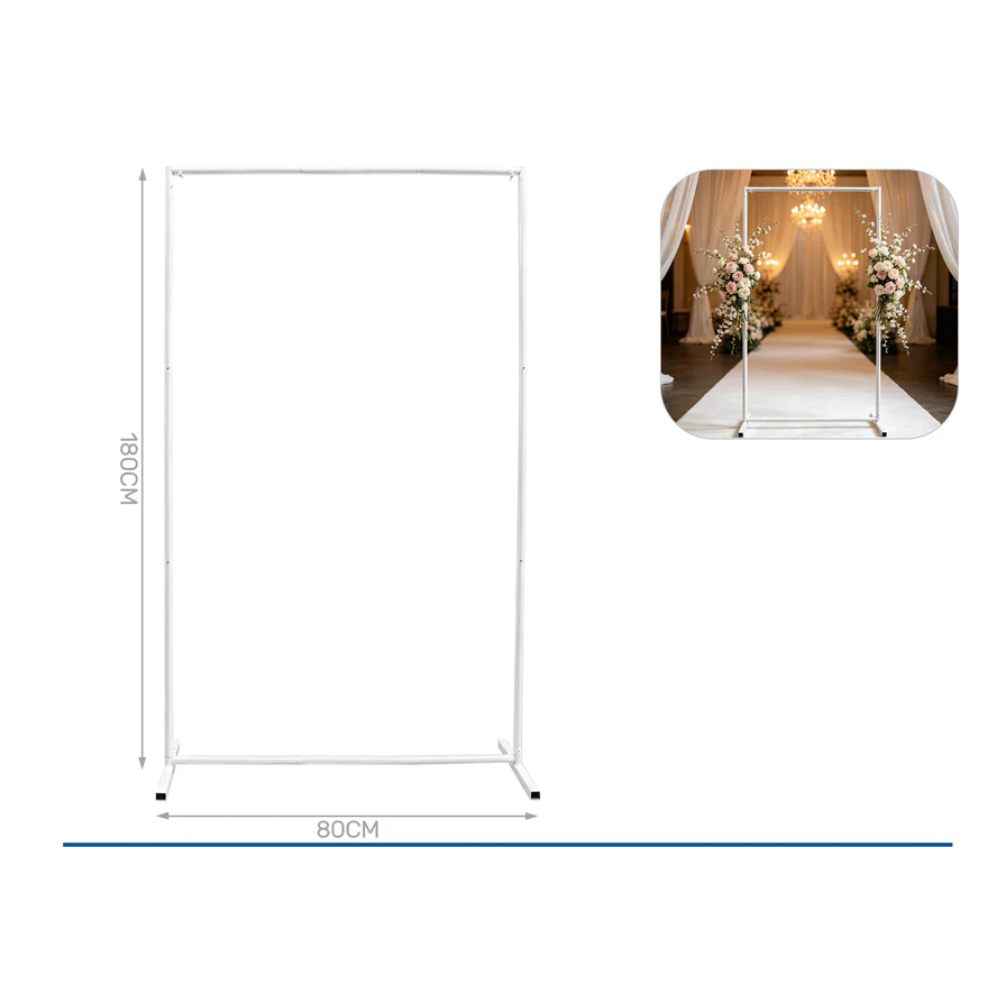 STRUTTRA IN FERRO RETTANGOLARE BIANCA 80X180 41776