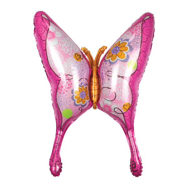 SUPER SHAPE FARFALLA ROSA E FUCSIA 98778101