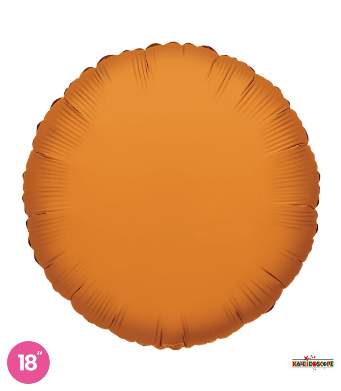 PALLONE FOIL 18" TONDO ARANCIO 34056-18