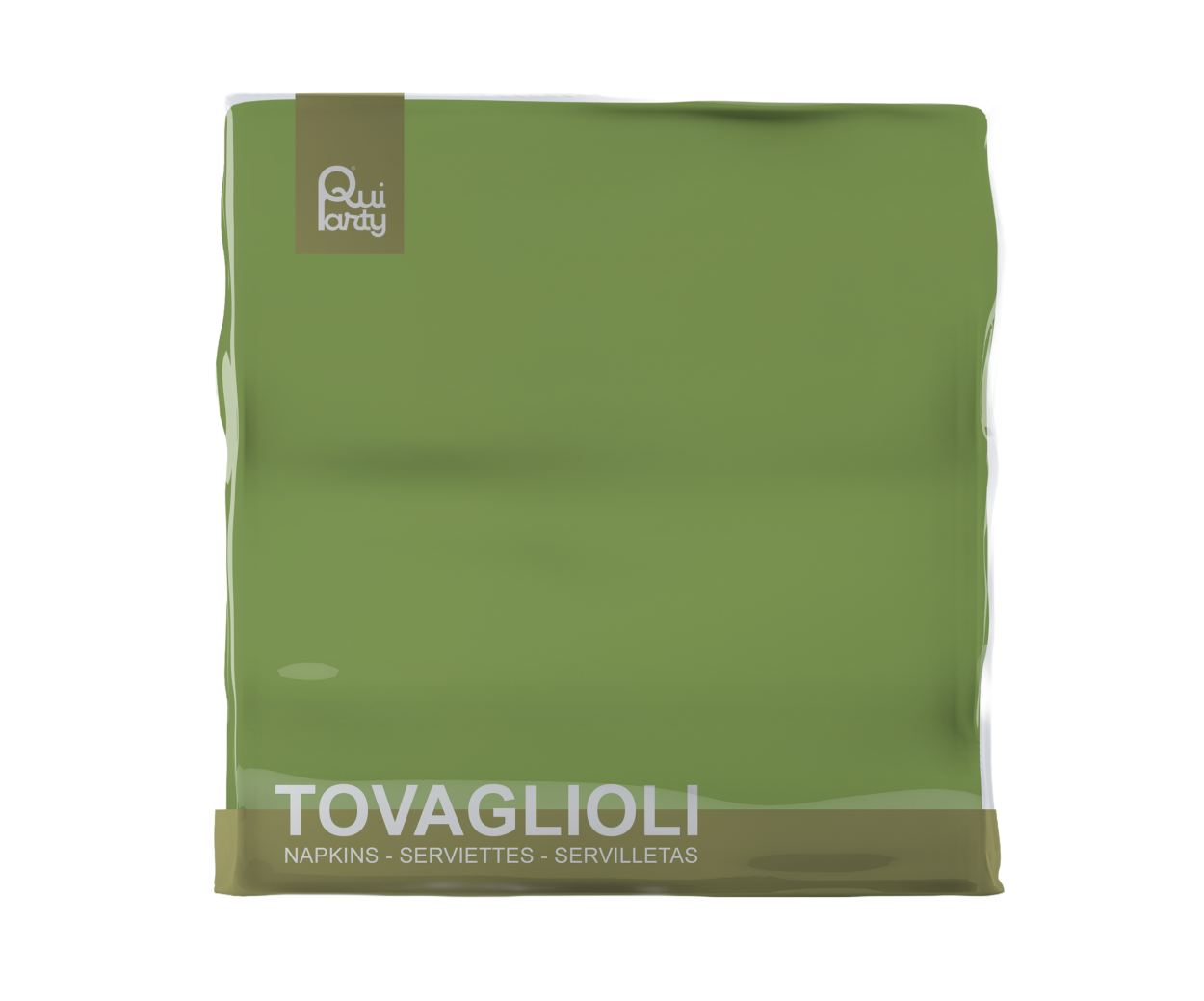 40 TOVAGLIOLI 33X33 VERDE SALVIA 32606