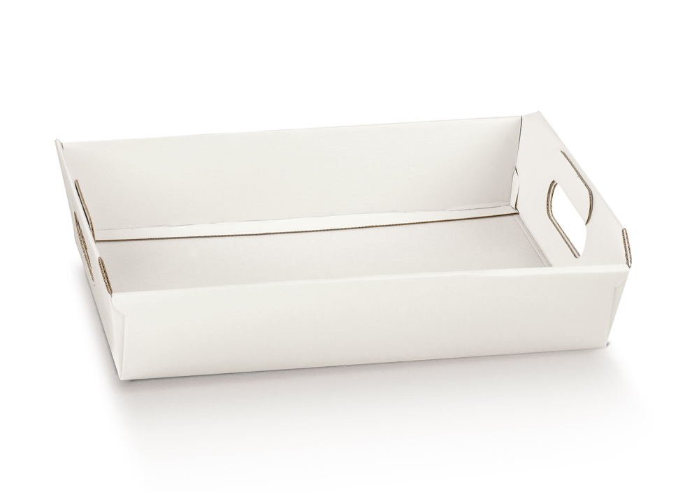 CESTO FIBRA BIANCO 450X350X120 119123S