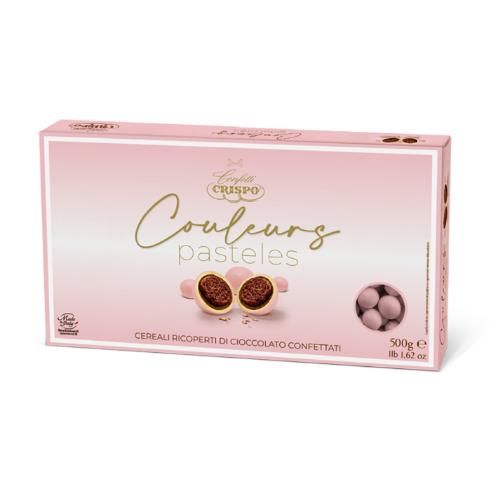 CONFETTI CRISPO COULEURS PASTELES NUDE 500GR 0460630