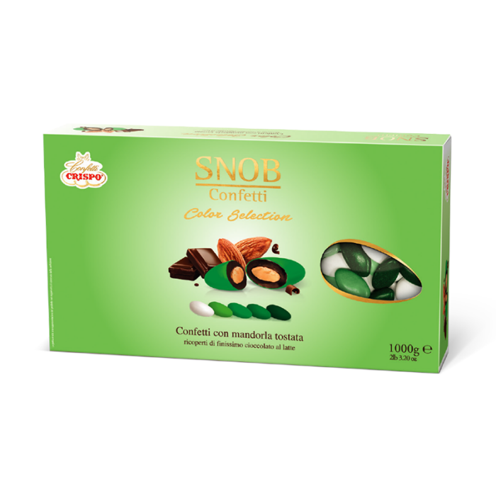 CONFETTI CRISPO SNOB COLOR SELECTION VERDE 1KG 0137161