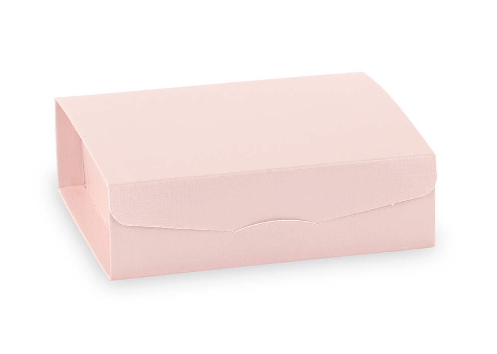 10 GIFT CON INSERTO 80X80X30 FIBRA ROSA 100063C