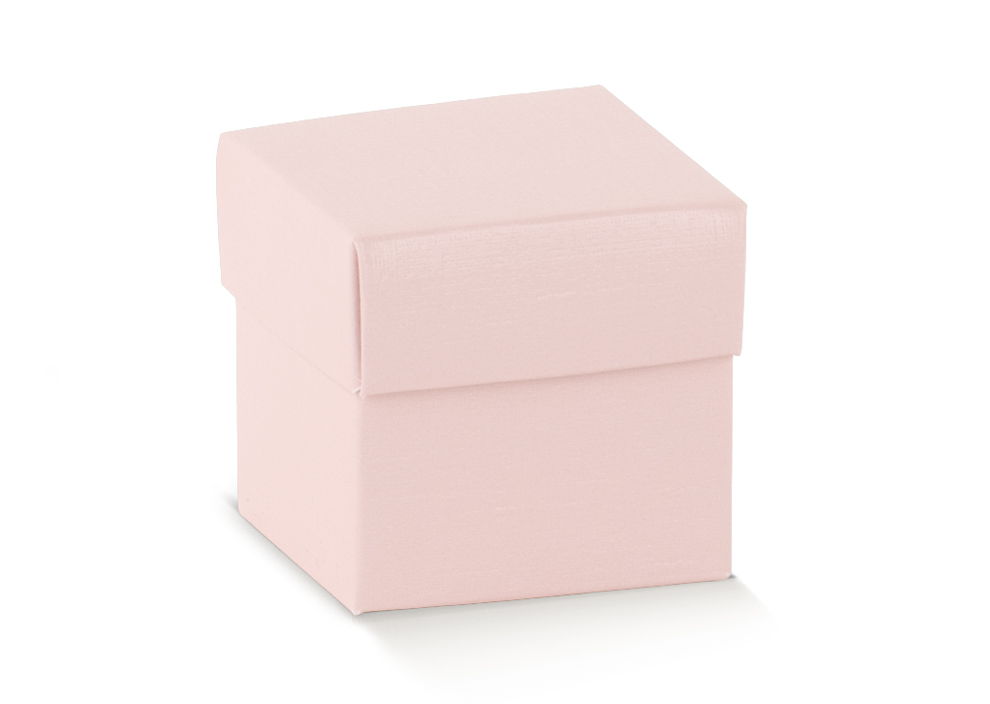 10 FONDO E COPERCHIO 50X50X50 FIBRA ROSA 100060C