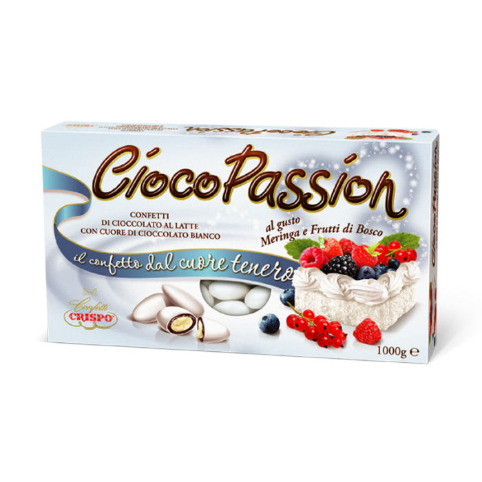 CONFETTI CRISPO CIOCO PASSION MERINGA E FRUTTI DI BOSCO 1KG 0138153