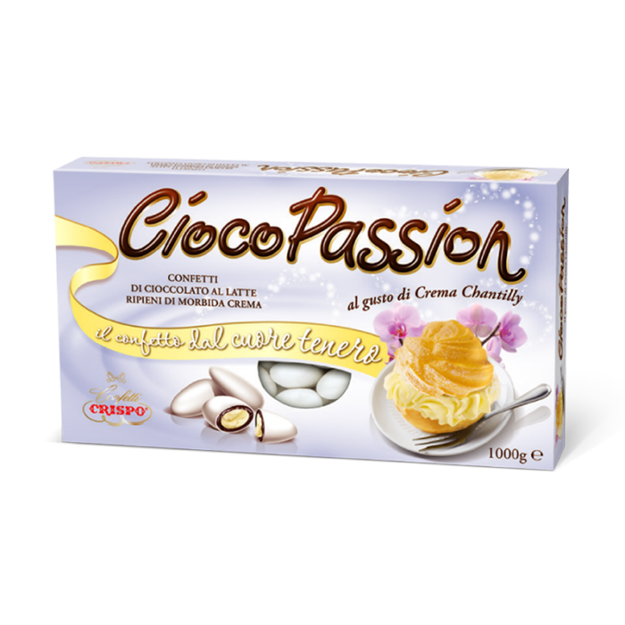 CONFETTI CRISPO CIOCO PASSION CREMA CHANTILLY 1KG 0138058