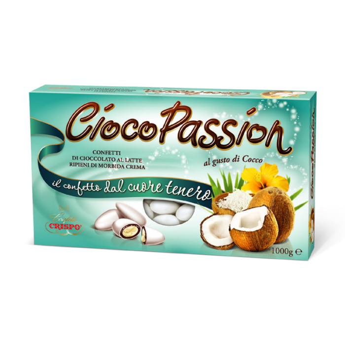 CONFETTI CRISPO CIOCO PASSION COCCO 1KG 0138066