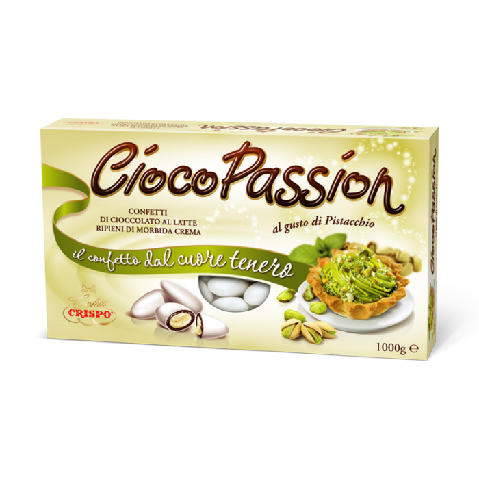 CONFETTI CRISPO CIOCO PASSION PISTACCHIO 1KG 0138064