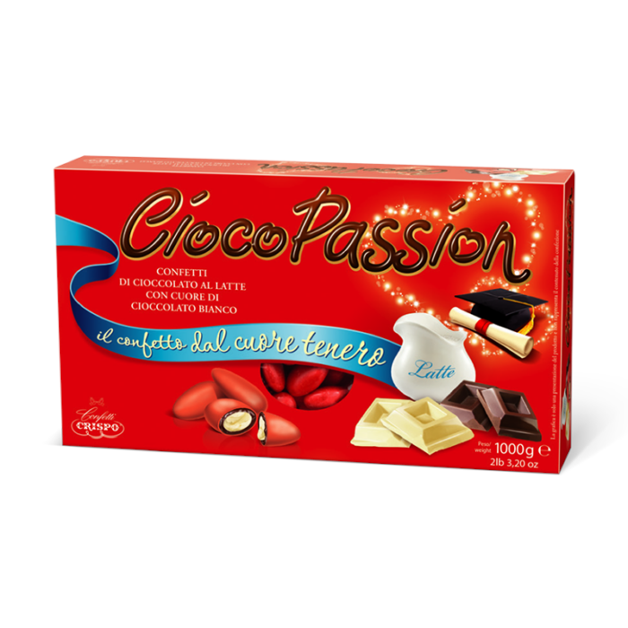 CONFETTI CRISPO CIOCO PASSION ROSSI 1KG 0138084