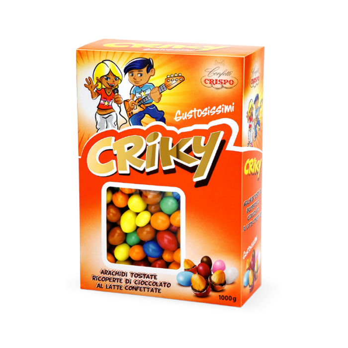 CONFETTI CRISPO CRIKY CIOCO ARACHIDI ASSORTITI 1KG 0137990