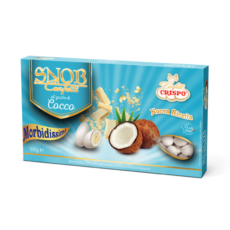 CONFETTI CRISPO SNOB COCCO 500GR 0137585