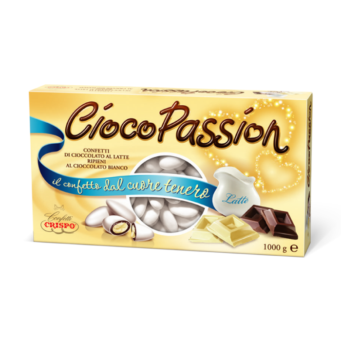 CONFETTI CRISPO CIOCO PASSION BIANCO 1KG 0138080