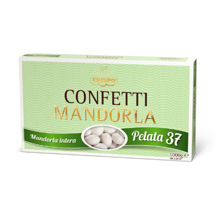 CONFETTI CRISPO MANDORLA PELATA 37 BIANCA 1K 0117011 11056