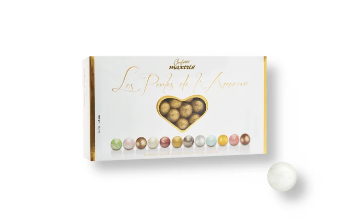 CONFETTI MAXTRIS LESB PERLES ETE BIANCHE 1KG