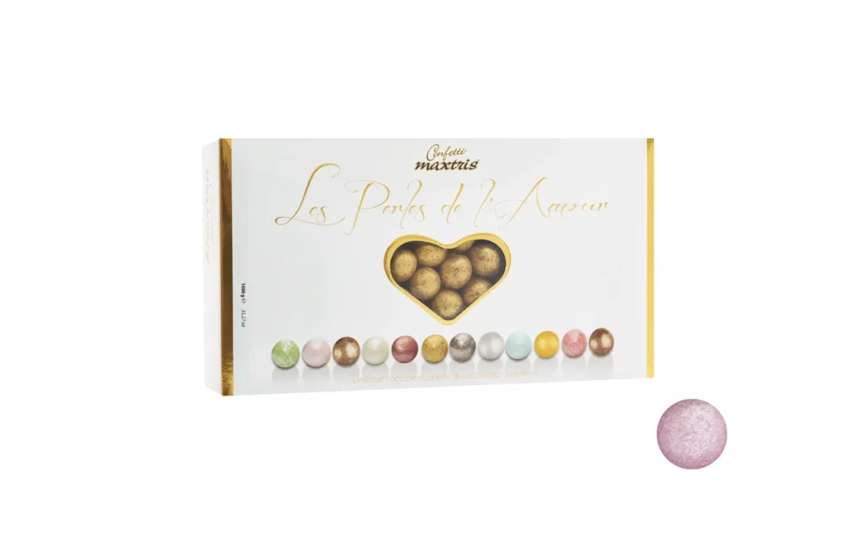 CONFETTI MAXTRIS PERLES ETE ROSA 1 KG LESR