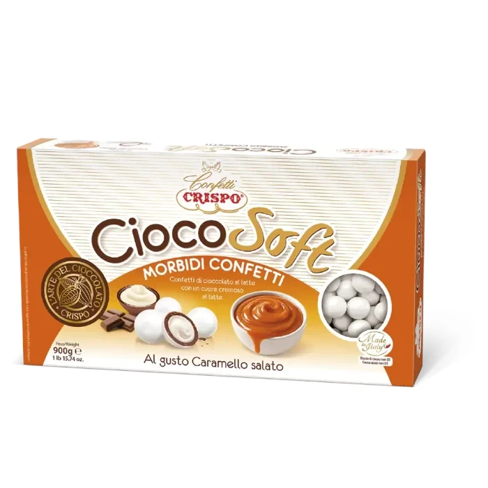 CONFETTI CRISPO CIOCO SOFT CARAMELLO SALATO 900 GR 013838