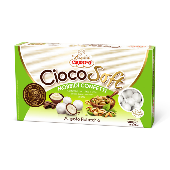 CONFETTI CRISPO CIOCO SOFT PISTACCHIO 900 GR 0138236
