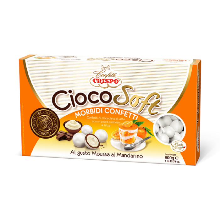 CONFETTI CRISPO CIOCO SOFT MOUSSE AL MANDARINO 900 GR 0138233