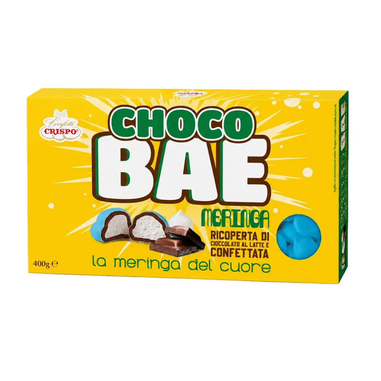 CONFETTI CRISPO MERINGA CHOCO BAE CELESTE 400 GR 010137265
