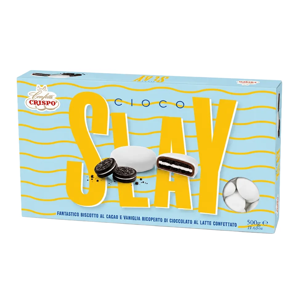 CONFETTI CRISPO BISCOTTO SLAY BIANCO 500 GR 010137267