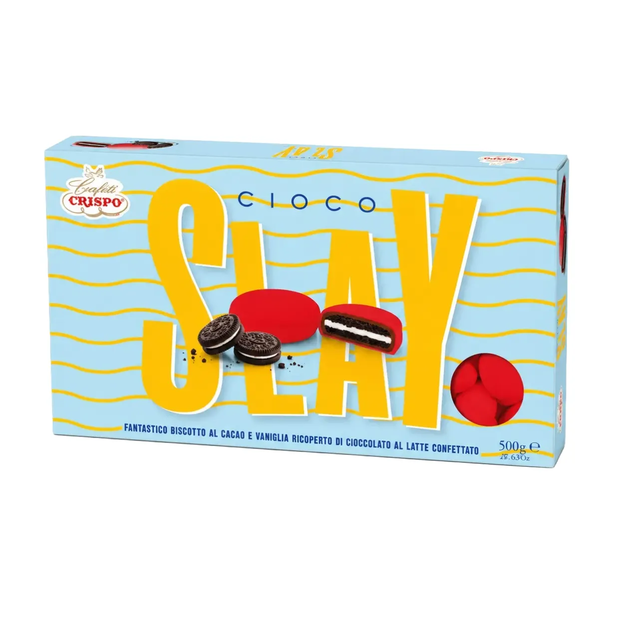 CONFETTI CRISPO BISCOTTO SLAY ROSSO 500 GR 010137270