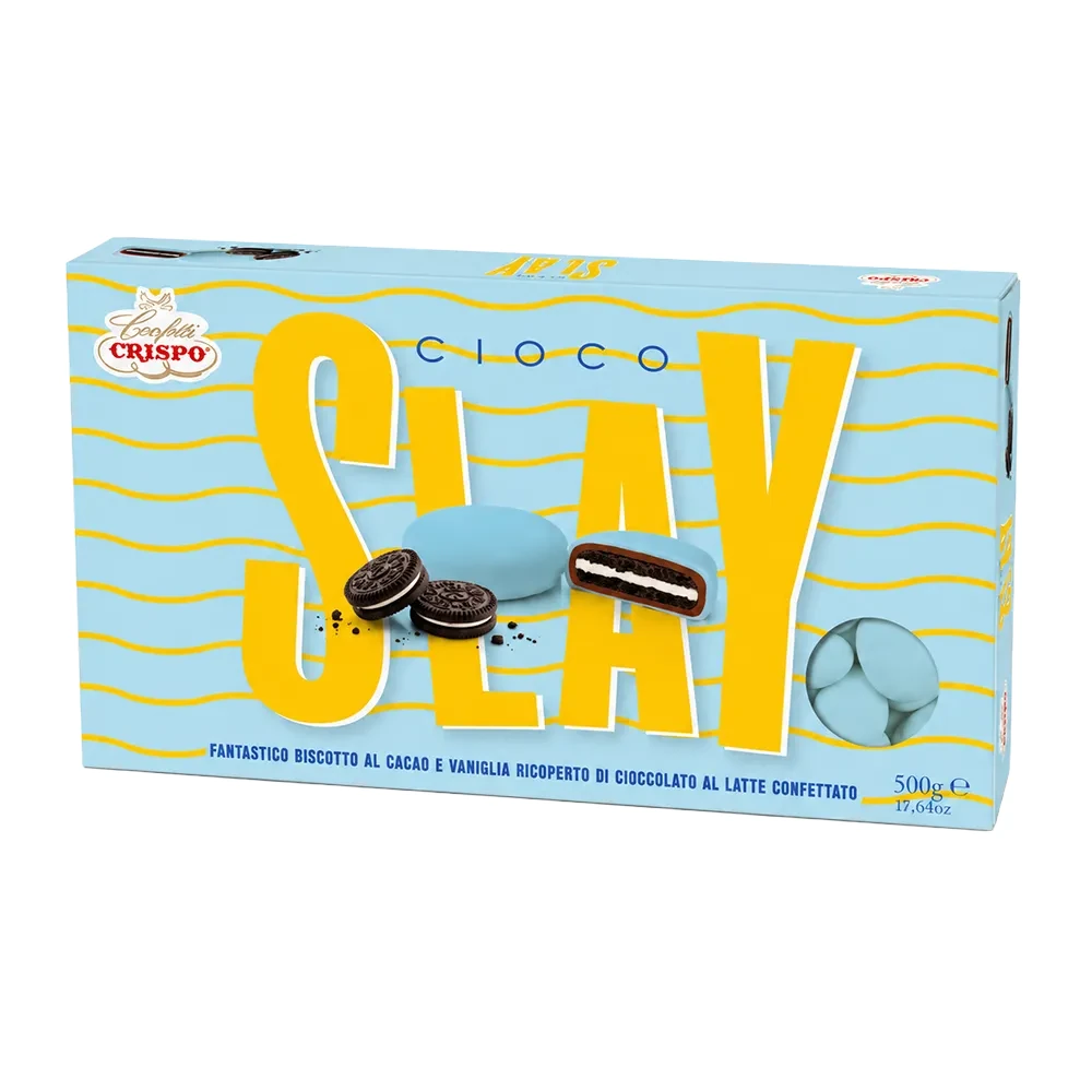 CONFETTI CRISPO BISCOTTO SLAY CELESTE 500 GR 010137269