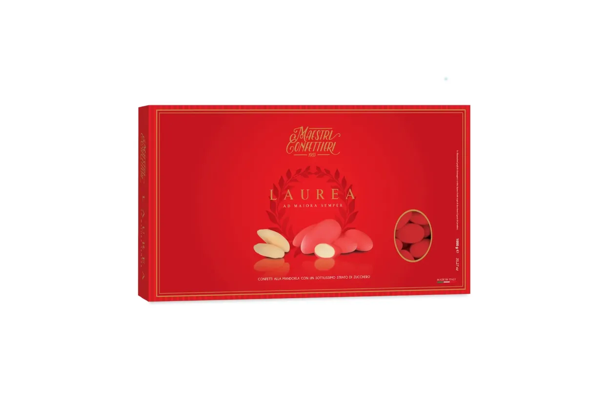 CONFETTI MAXTRIS AVOLA SILVER ROSSA 1KG 330pz AVOSILRS