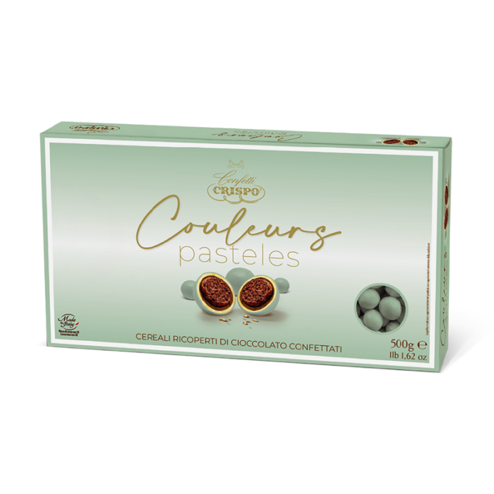 CONFETTI CRISPO COULEURS PASTELES SALVIA 500GR 010460633