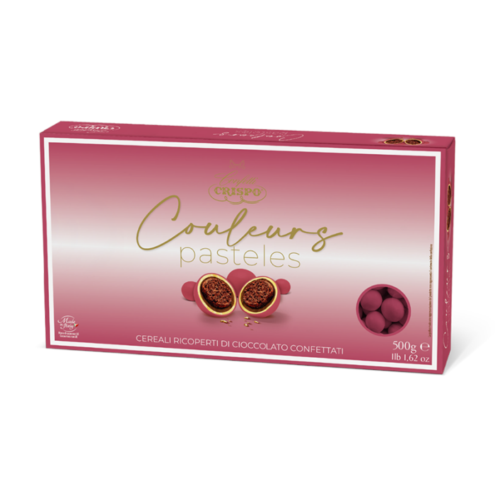 CONFETTI CRISPO COULEURS PASTELES MALVA 500GR 010460629