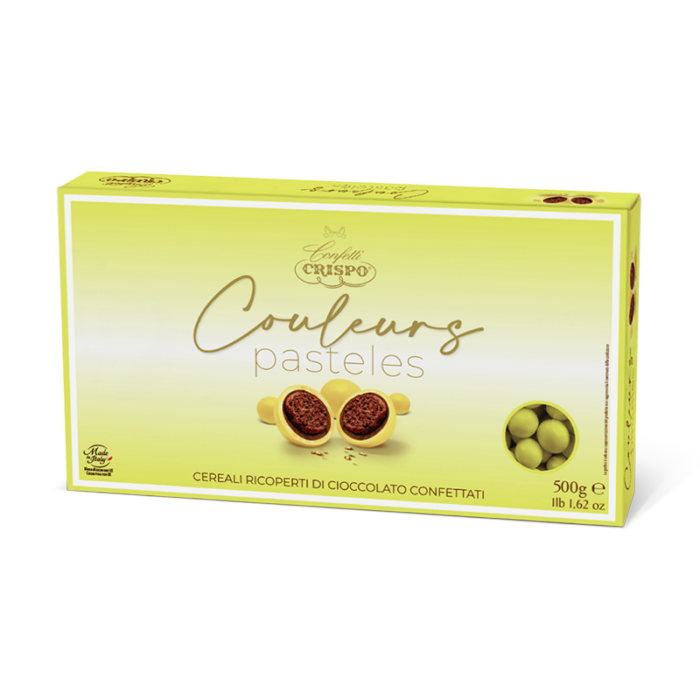 CONFETTI CRISPO COULEURS PASTELES GIALLO 500GR 010460627