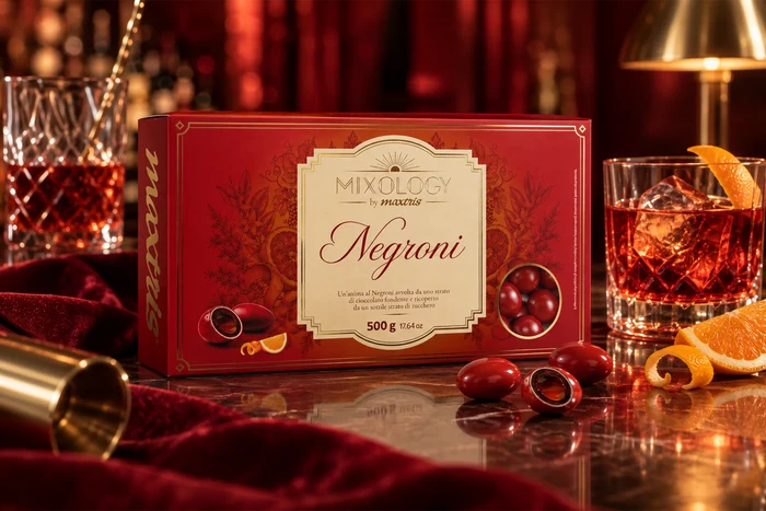 CONFETTI MAXTRIS MIXOLOGY NEGRONI MIXOLIQNEG500