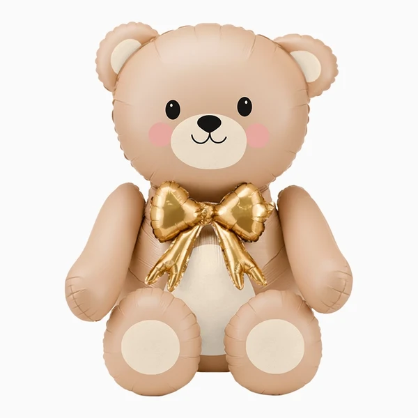 PALLONE FOIL 37" ORSO TEDDY BEIGE 3D 131414